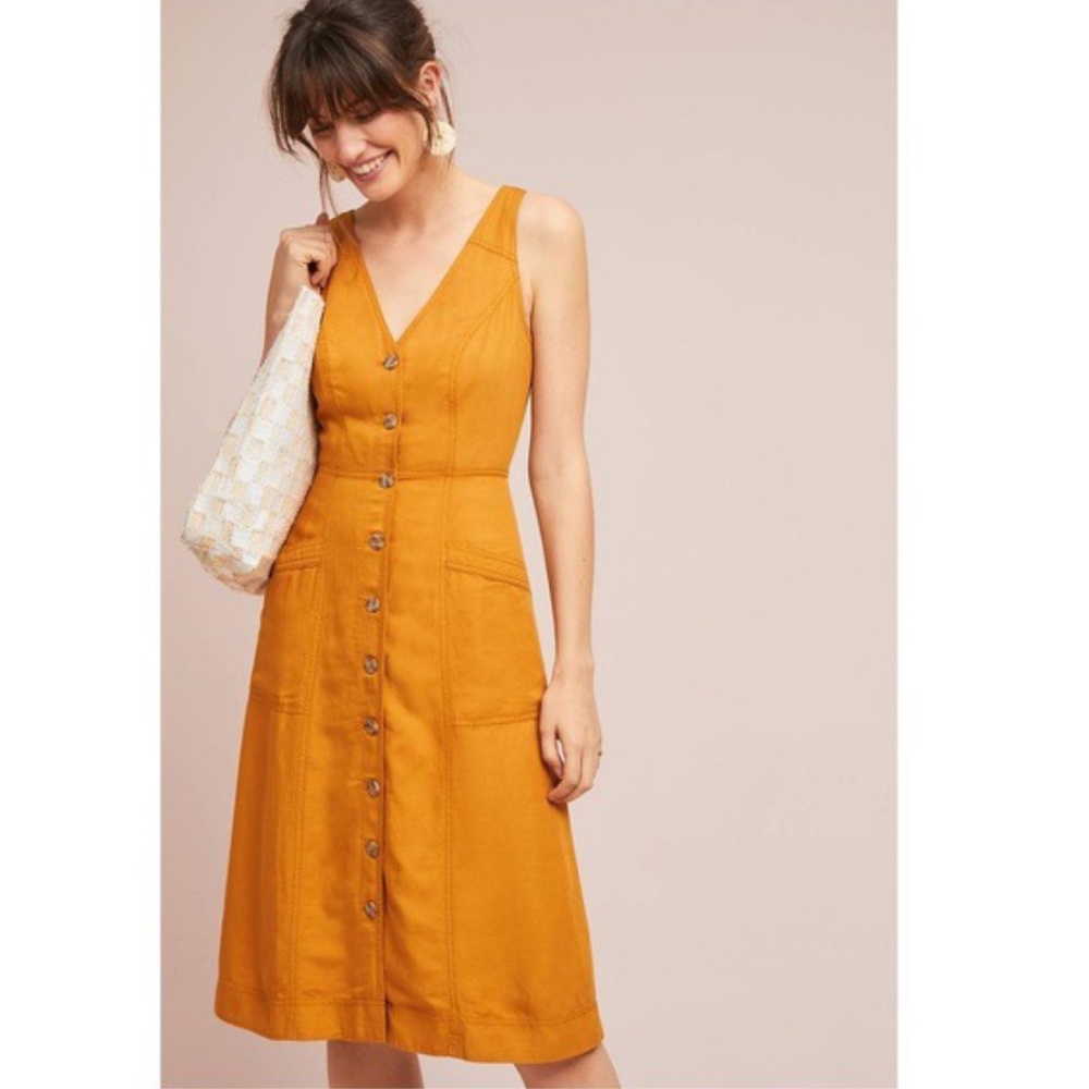 Maeve by Anthropologie Dionis Shirtdress! New!